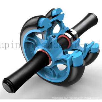 Roue abdominale Abdominale de musculation d&#39;équipement de forme physique de PVC d&#39;OEM